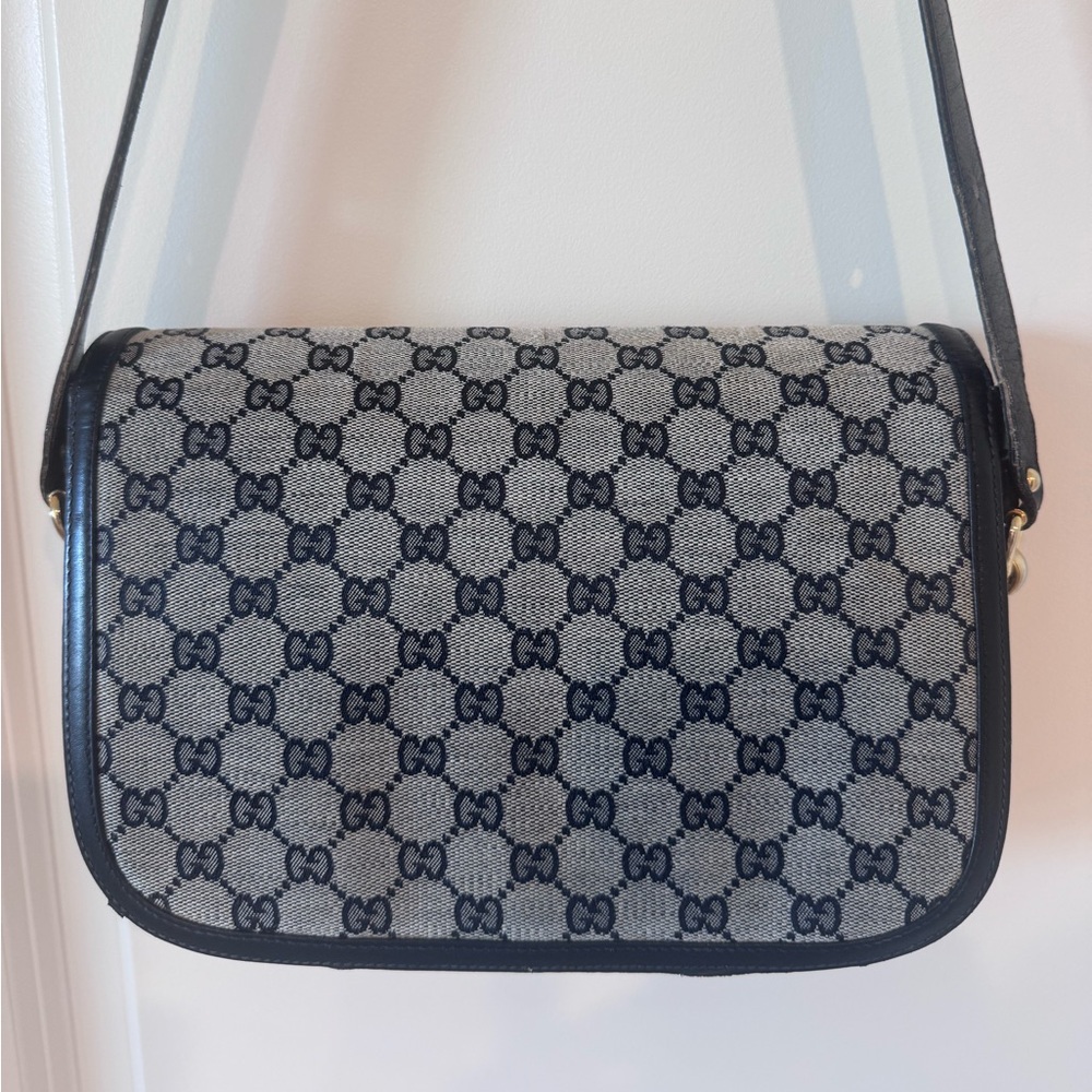 Vintage Gucci GG Canvas Shoulder Bag - Picture 5 of 13